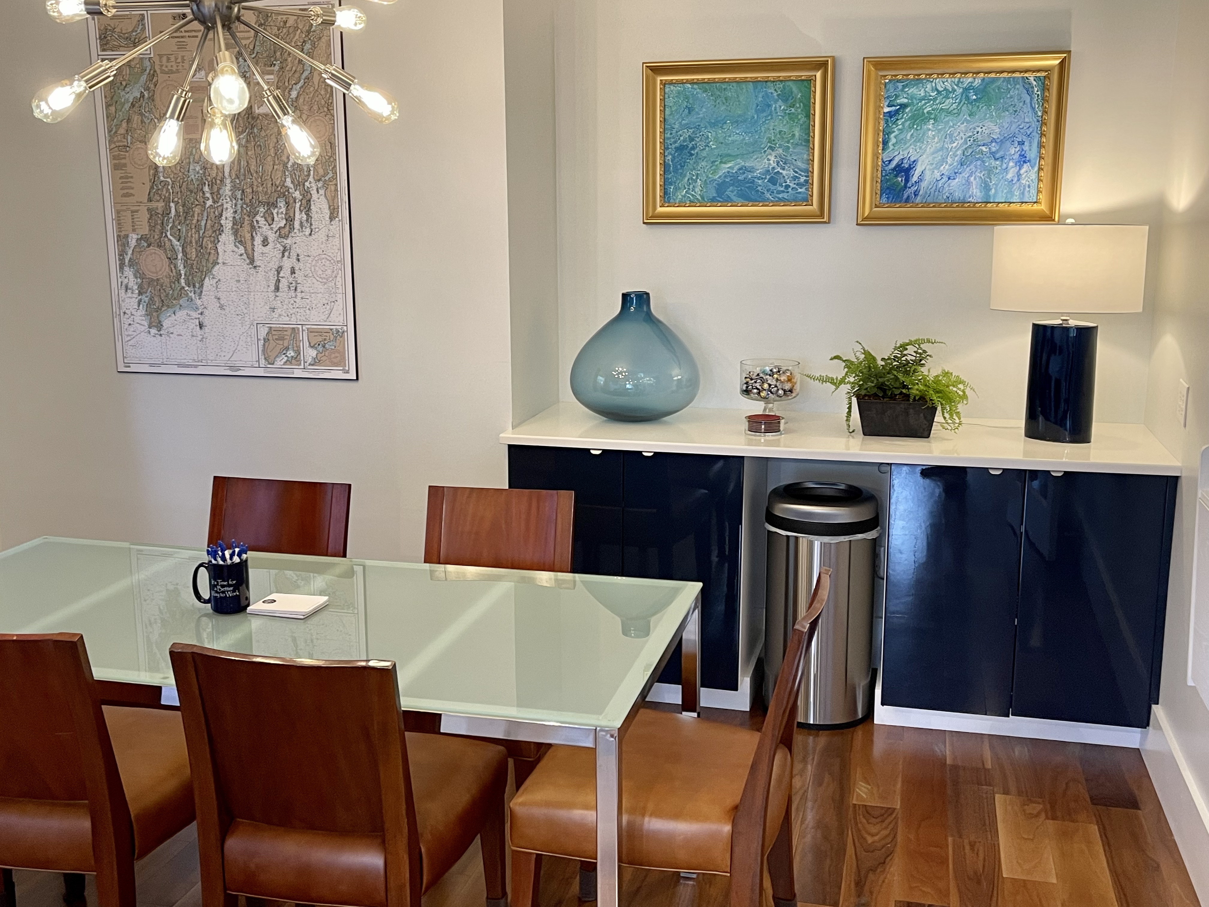Conference room and coffee bar